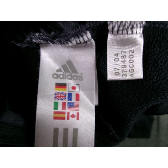 Adidas Jacket Womens S Hooded ClimaWarm Zip Athletic Track Black Pink Stripes - Picture 7 of 11